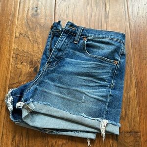 Madewell Jean Shorts Size 27